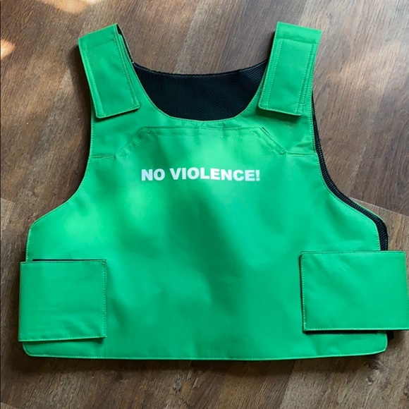 Golf Wang Jackets & Coats | Golf Wang Bulletproof Vest No Violence Of | Poshmark